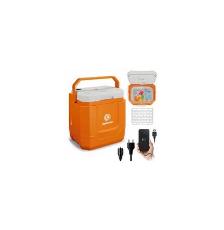 Peme Trip 31.5L orange / Car fridge / 31.5 litres / 12V / 55W