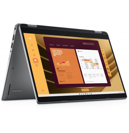Dell Latitude L13-53500025524SA Ultra 5 135U 13.3"FHD Touch 32GB SSD512 BT BLKB x360 W11Pro Gray (REPACK) 2Y