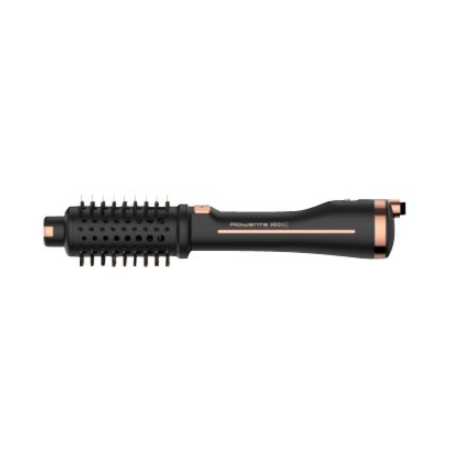 Rowenta | Styling Hair Brush | CF9620 | Temperature (max) 80 °C | Number of heating levels 3 | Black/Gold Rose