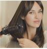 Rowenta | Styling Hair Brush | CF9620 | Temperature (max) 80 °C | Number of heating levels 3 | Black/Gold Rose