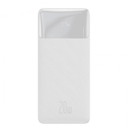 Powerbank Baseus Bipow 10000mAh, 20W (white)