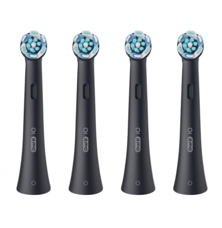 Oral-B iO Ultimate Clean x4 Dantų šepetėlio galvutės, Juoda