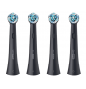 Oral-B iO Ultimate Clean x4 Dantų šepetėlio galvutės, Juoda
