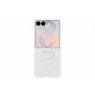 Samsung Galaxy Flip8 Silicone Ring Magnet Case White