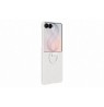 Samsung Galaxy Flip8 Silicone Ring Magnet Case White