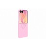Samsung Galaxy Flip8 Silicone Ring Magnet Case Pink