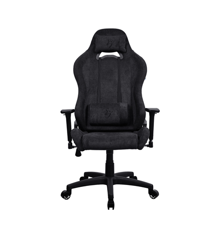 Arozzi Metal/Reinforced nylon | Gaming Chair | Torretta Soft Fabric | Pure Black