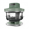 NINJA 5-in-1 XL Glass Air Fryer | AS090EUGN Crispi Pro | Power 2050 W | Capacity 5.7 L | Moss Green