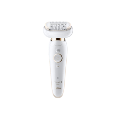 Braun Epilator | Silk-épil 9 Flex SES9-030 3D | Operating time (max) 50 min | Number of power levels 2 | Wet & Dry | White