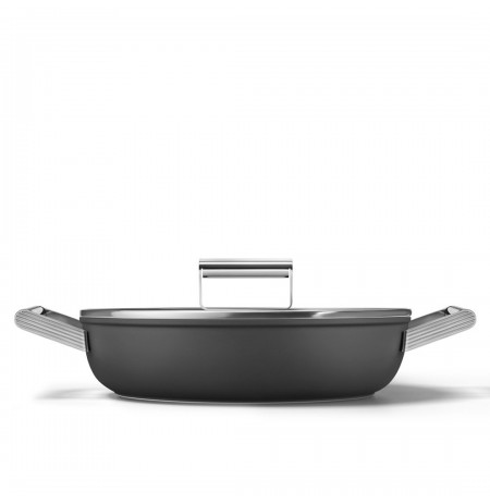 Smeg DPF2812BLM Pfanne, 28 cm, Keramika