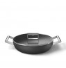 Smeg DPF2812BLM Pfanne, 28 cm, Keramika