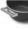 Smeg CSF2412BLM Kochtopf, 20 cm, Keramika
