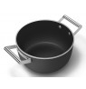 Smeg CSF2412BLM Kochtopf, 20 cm, Keramika