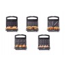 PROMIS 5-in-1 Toaster FORMEA /sandwich, cookies, nuts, waffles, doughnuts, grill/