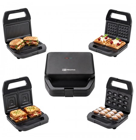 4 in 1 MELTO sandwich maker / sandwich, cookies, nuts, waffles, grill /