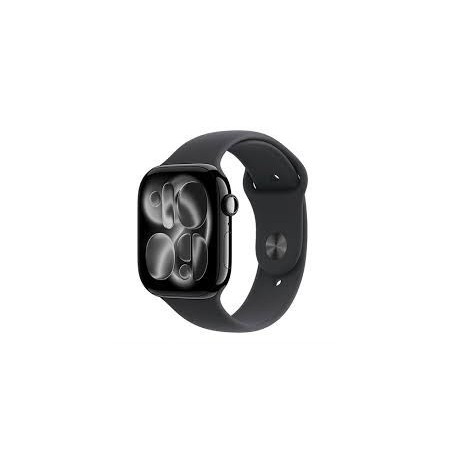 Apple Watch Series 11Â GPS + Cellular 42mm Space Grey Aluminium Case with Black Sport Band - M/L