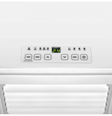 TEESA 2.5 kW Portable Air Conditioner with Wi-Fi and Tuya, White