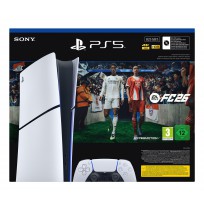 Sony PlayStation 5 Slim Digital+ EA Sports FC 26 Bundle 825 GB Wi-Fi Black, White