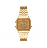 CASIO A168WG-9WDF Vintage Unisex-Digitaluhr mit Edelstahlband, gold
