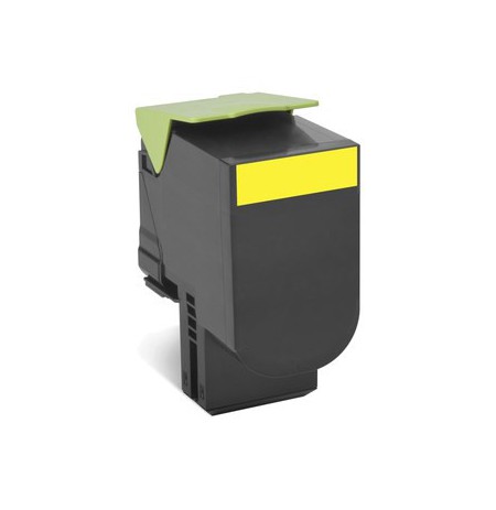 Lexmark 702HYE - Hjtydende - gul - origi