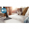 Philips | Vacuum cleaner | XB1142/10 1000 series | Bagless | Power 800 W | Dust capacity 1.3 L | Rich black/Coral moody
