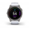 Garmin epix Pro (Gen 2) 3.3 cm (1.3") AMOLED 47 mm Digital 416 x 416 pixels Touchscreen Titanium Wi-Fi GPS (satellite)