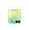 Samsung Galaxy Flip8 Silicone Ring Magnet Case Green