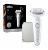 Braun Epilator | Silk-épil 9 SES9-000 | Operating time (max) 50 min | Number of power levels 2 | Wet & Dry | White