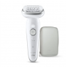 Braun Silk-épil 9 SES9-000 Epilator, Wet & Dry, White/Silver