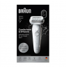 Braun Silk-épil 9 SES9-000 Epilator, Wet & Dry, White/Silver