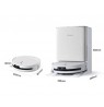 Ecovacs Deebot T90 Omni Robot Vacuum Cleaner 0.25 L White
