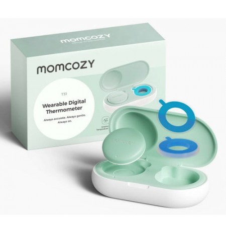 Momcozy T31 Smart baby thermometer Green