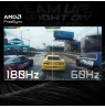 GIGABYTE GS27QCA 27" QHD Curved Gaming Monitor - 2560 x 1440, 180Hz, 1ms, 250 cd/m², FreeSync, HDR Ready, HDMI 2.0,