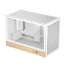 Case DeepCool CH260 WOOD white