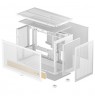 Case DeepCool CH260 WOOD white