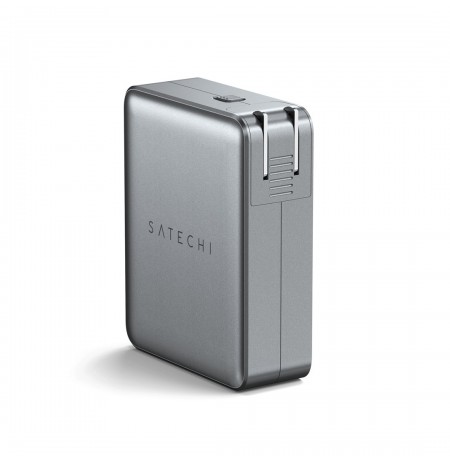 Satechi ST-W145GTM mobile device charger Universal Silver AC Fast charging Indoor