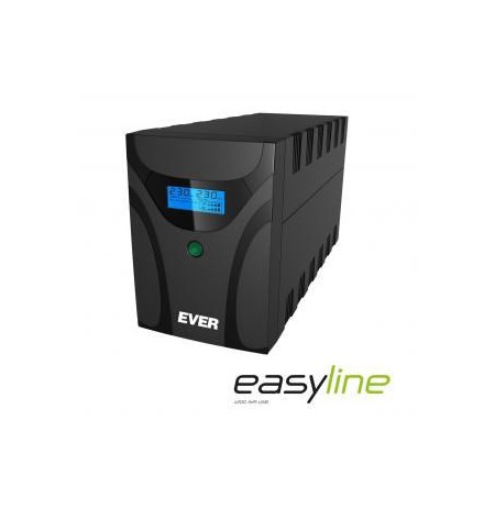 Ever EASYLINE 1200 AVR USB Line-Interactive 1.2 kVA 600 W 4 AC outlet(s)