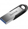 SanDisk Ultra Flair USB atmintinė 128GB, USB-A 3.0, Juoda/Sidabrinė
