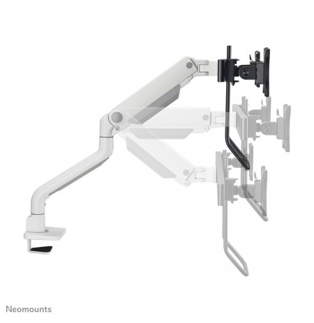 Neomounts DS75S-950WH2 Monitor arm 17-32" - gas spring - Topfix - 180°-stop