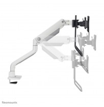 Neomounts DS75S-950WH2 Monitor arm 17-32" - gas spring - Topfix - 180°-stop