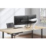 Neomounts DS75S-950WH2 Monitor arm 17-32" - gas spring - Topfix - 180°-stop