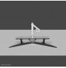 Neomounts DS75S-950WH2 Monitor arm 17-32" - gas spring - Topfix - 180°-stop