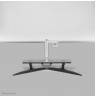 Neomounts DS75S-950WH2 Monitor arm 17-32" - gas spring - Topfix - 180°-stop