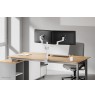 Neomounts DS60-425WH2 Monitor arm 17-27" - space saving