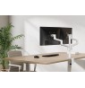 Neomounts DS60-425WH2 Monitor arm 17-27" - space saving