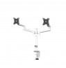Neomounts DS60-425WH2 Monitor arm 17-27" - space saving