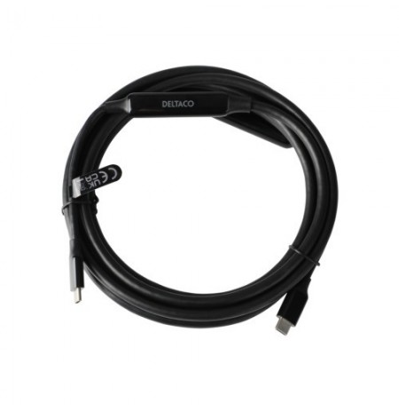 Kabelis DELTACO USB-C C-C aktyvus, 10Gbps, 3A, 3m / 1902002