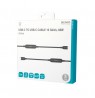 Kabelis DELTACO USB-C C-C aktyvus, 10Gbps, 3A, 3m / 1902002