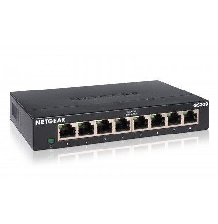 NETGEAR 8 Port Gigabit Network Switch (GS308)