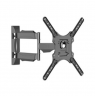 Gembird | Wall mount | WM-55ST-01 | Tilt, swivel, rotate | 32-55 " | Maximum weight (capacity) 32 kg | Black